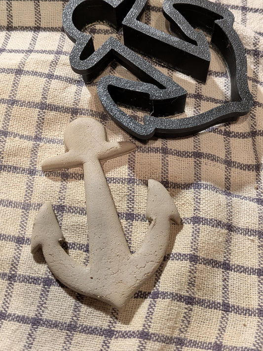 Ankkurileikkurisarja – savileikkuri keramiikkaa ja keramiikkaa varten, kaksi kokoa, tarkkuustyökalut savitaidetta ja tee-se-itse-käsityötä varten