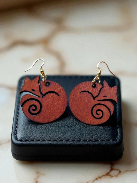 Icewood Forest Creatures - Puiset kettukorvakorut