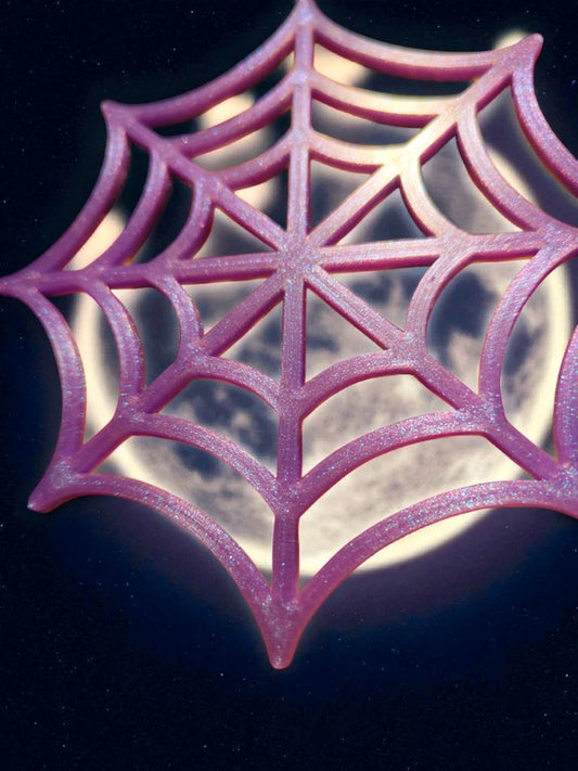 Halloween glitter -lasinaluset tai koristeet (4 kpl)