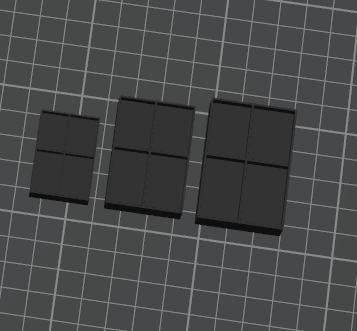 Ikkunaleimasarja keramiikkaa ja savea varten | 3D-painetut keramiikkatekstuurileimat