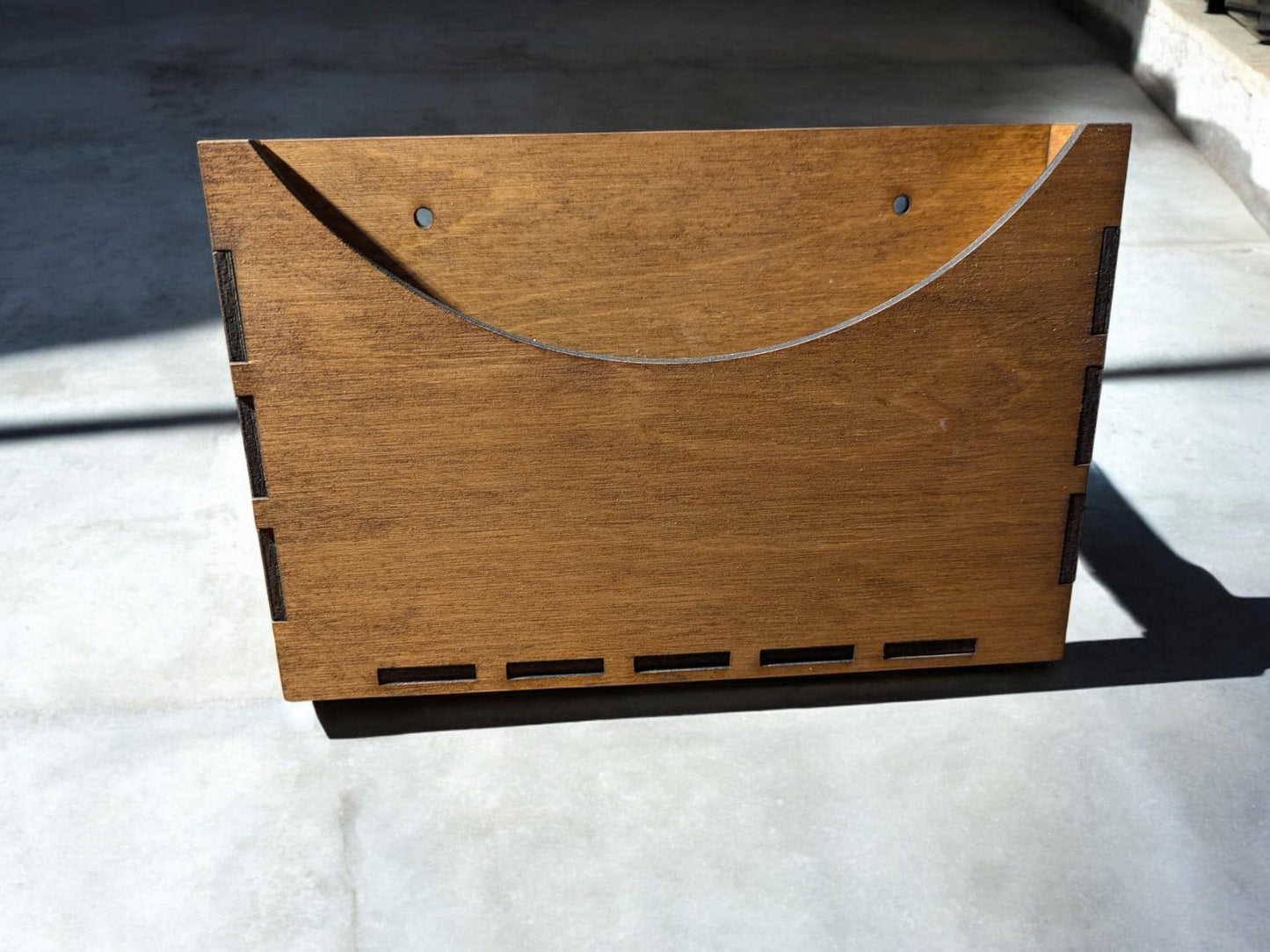 Wall-Mounted Dual Phone Holder – Camper & Caravan Organizer | Waterproof Finish, Custom Engraving Option