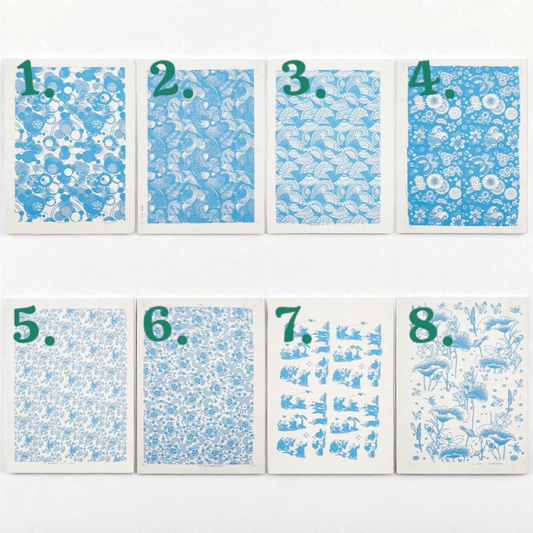 Alilasite paperi keramiikkaan setti 1