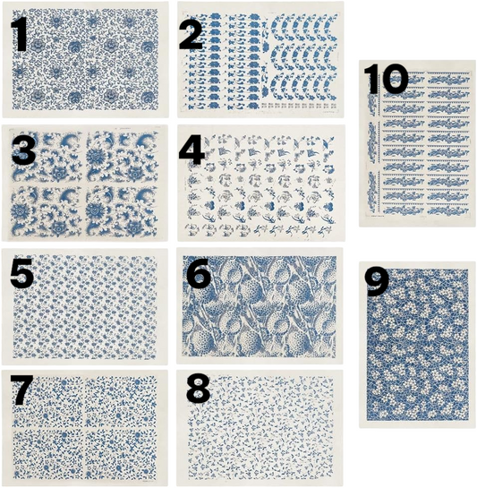 Alilasite paperi keramiikkaan setti 2