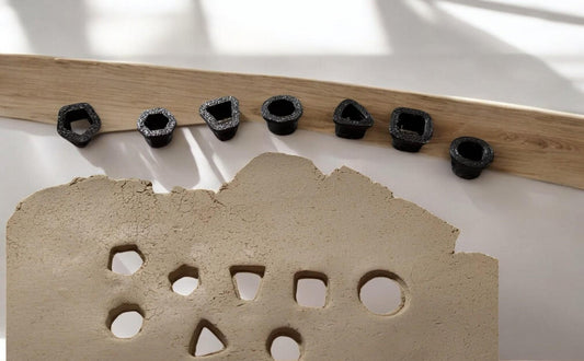 14-osainen minileikkurisarja | Pienet savileikkurit keraamiseen ja polymeerisaveen | Hienoja yksityiskohtia käsityötyökalut