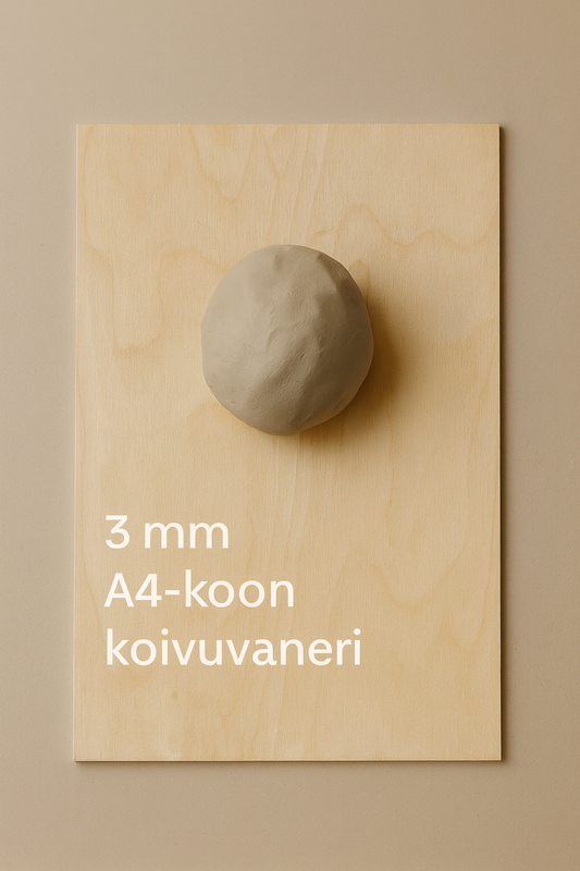 A4-koivuvaneri savitöiden alustaksi