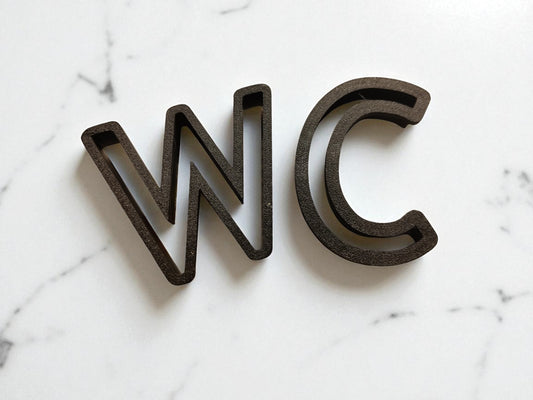 Isot kirjainleikkurit – valitse omat kirjaimesi!