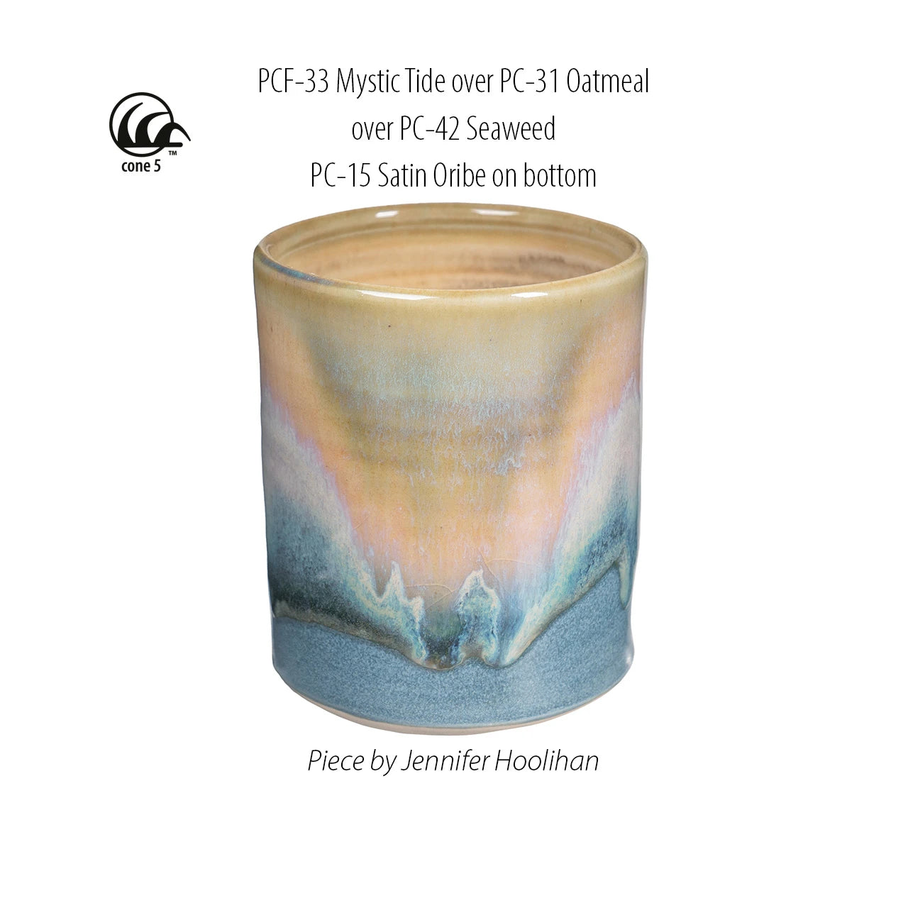 Potter's Choice: AMACO PC-31 Oatmeal – Kivitavaralasite (Sivellinlasite), 472 ml