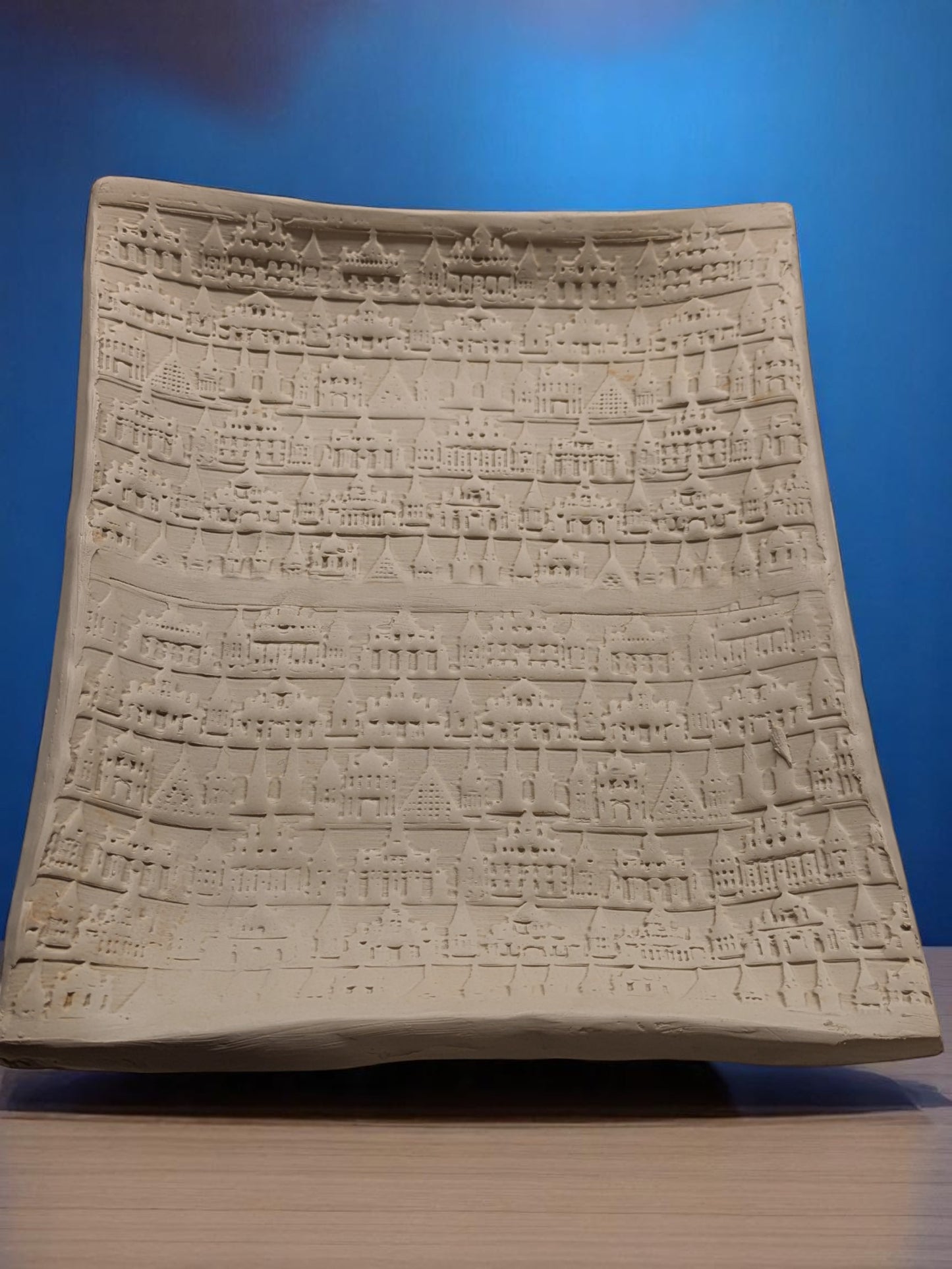 Kaupunki-kuviokaulin – 3D-tulostettu rullakaulin savelle ja massoille