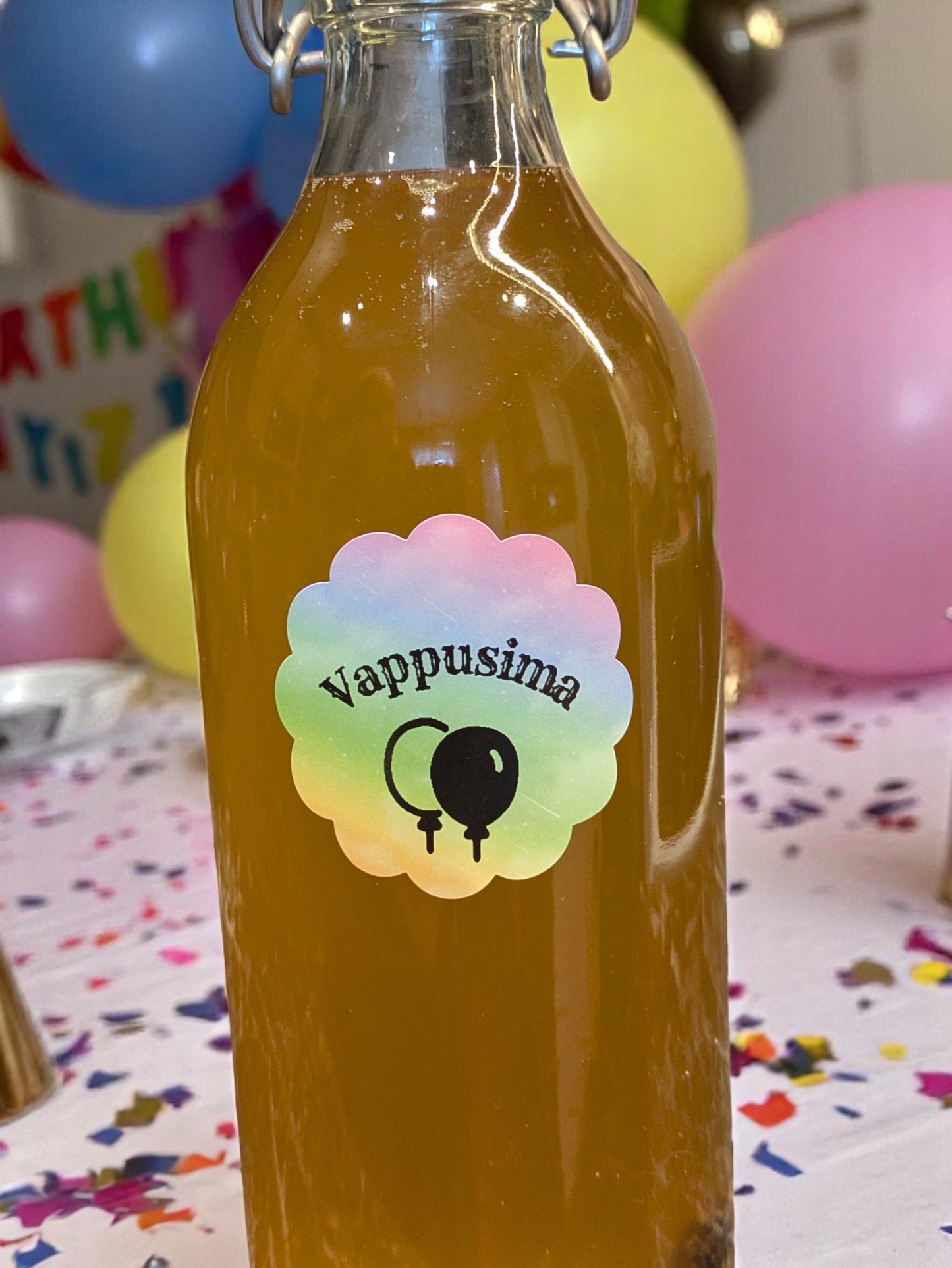 🍓 Kesäinen tarrasetti säilöntään – valitse oma teksti! Saat tarroja 5 kpl! 🍓