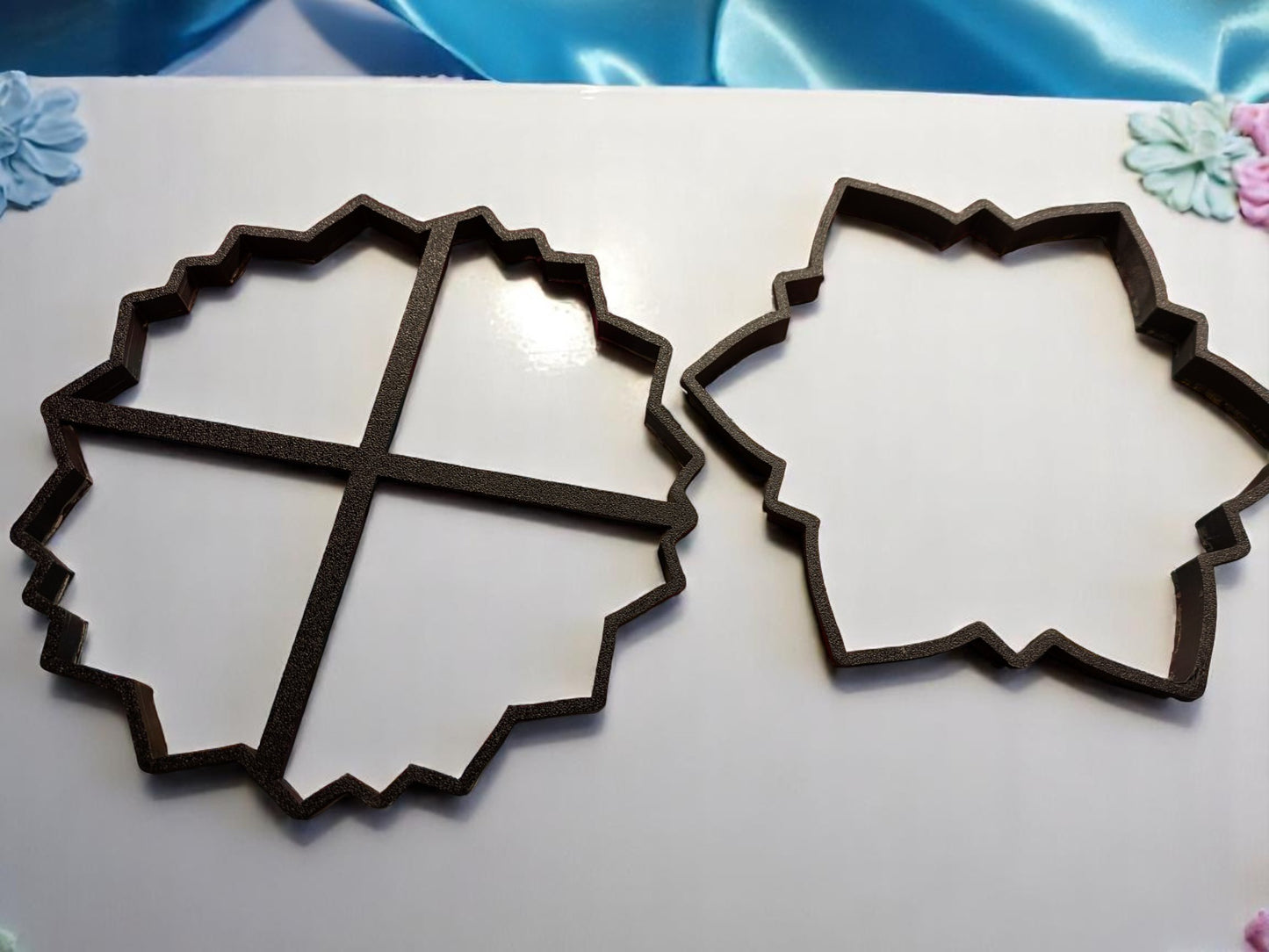 Isot Mandala -painolevyt ja leikkurit savelle ja keramiikkaan