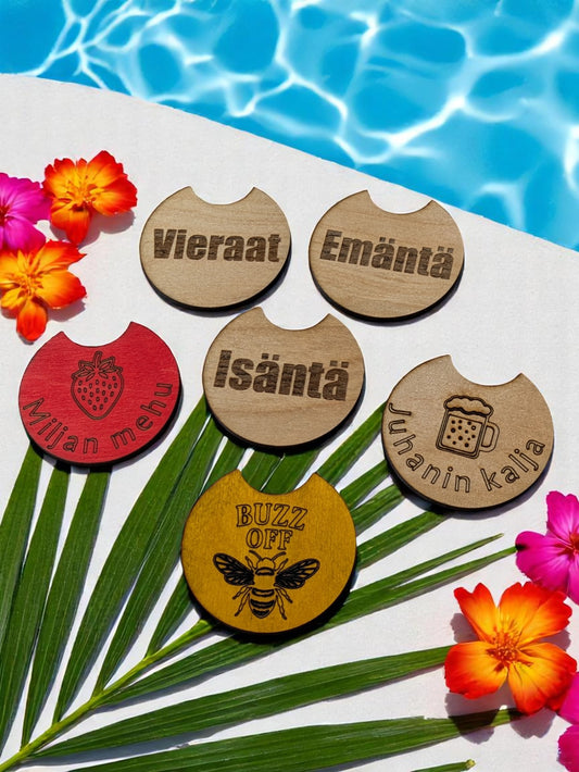 Kesäinen tölkkisuoja – 4 kpl setti