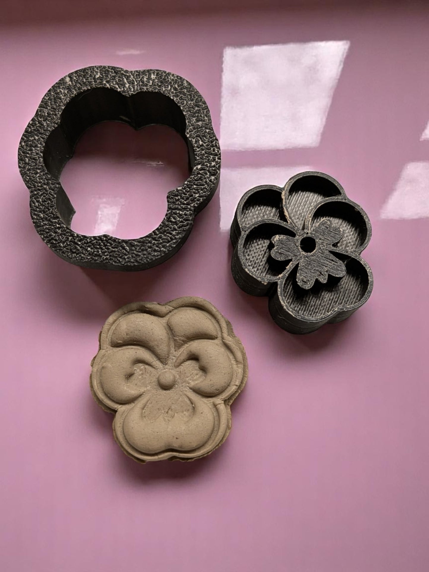 Kesäkukat leikkuri+leimasimet