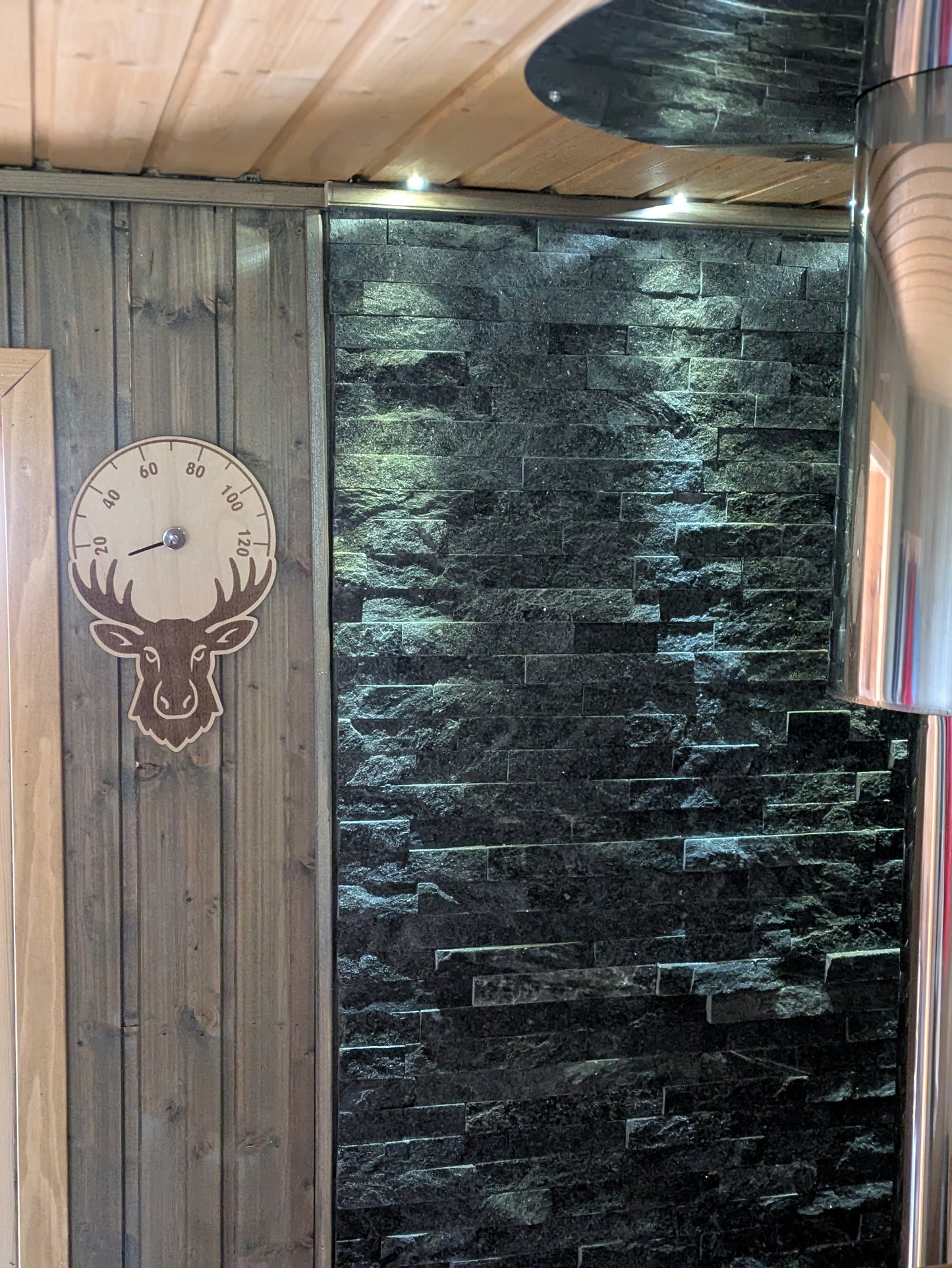 Hirvi-saunalämpömittari