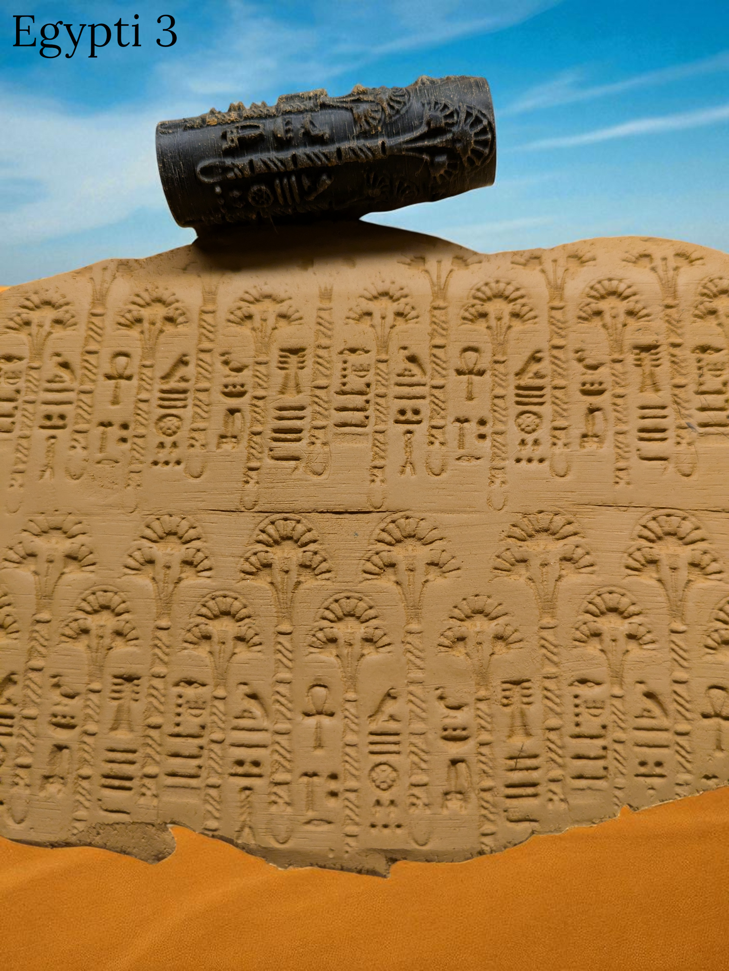 Egypti-sarjan kaulimet – mystiikkaa savipintaan