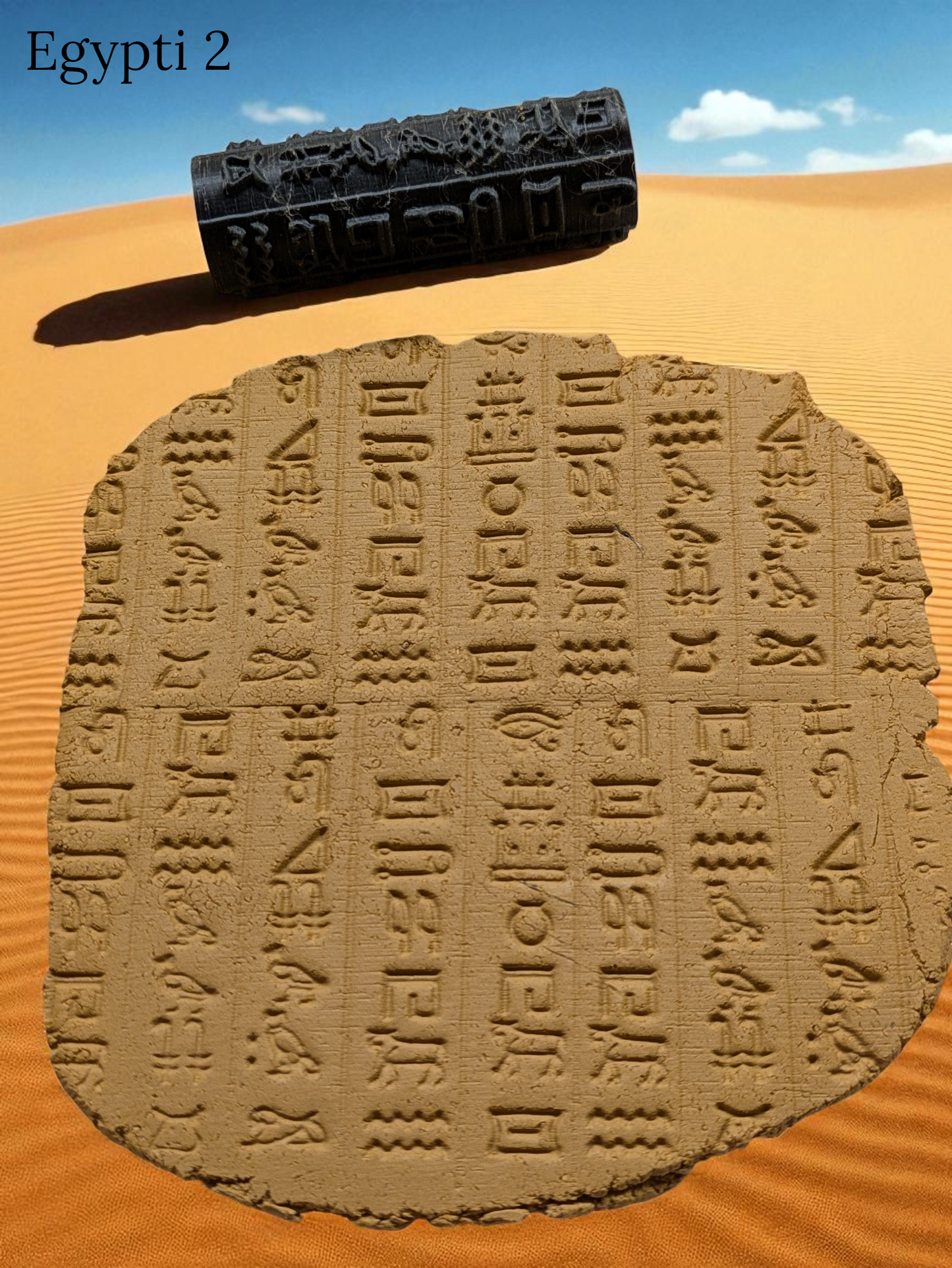 Egypti-sarjan kaulimet – mystiikkaa savipintaan