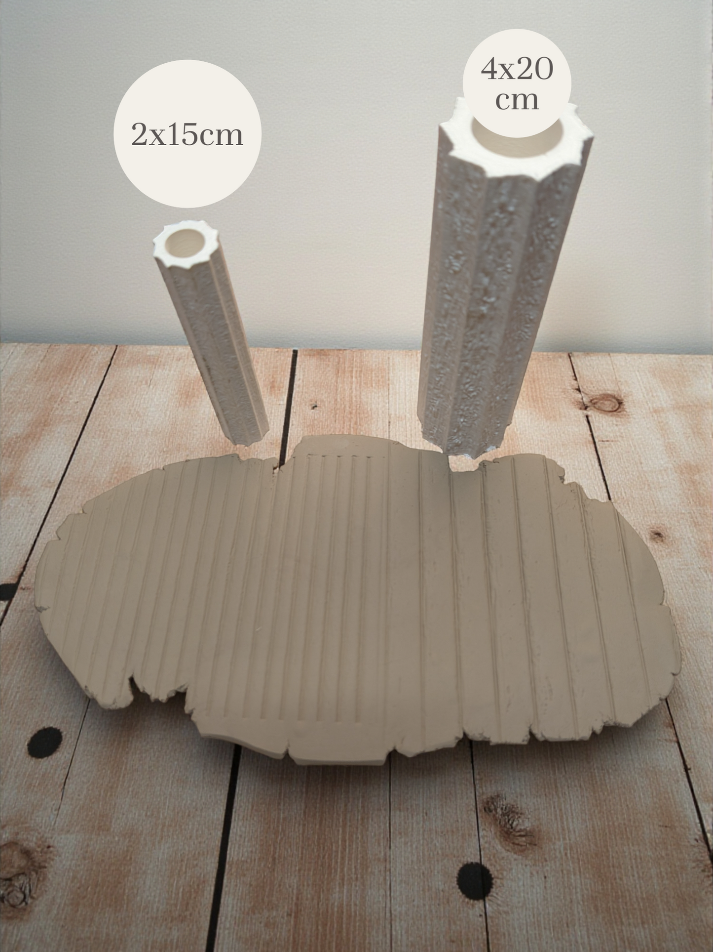 Wooden Wall pattern roller