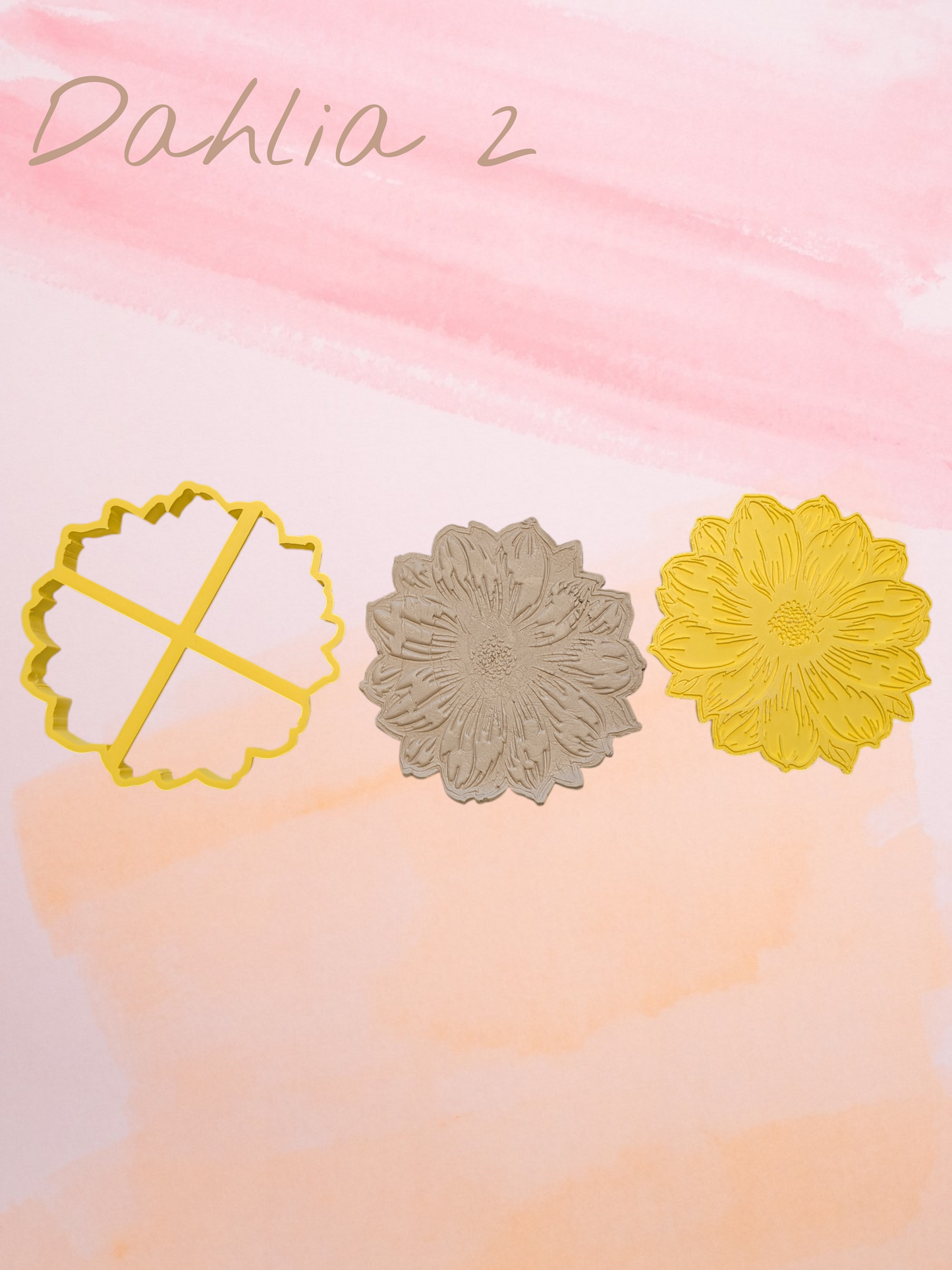 Dahlia – Cutter + Stamp Set