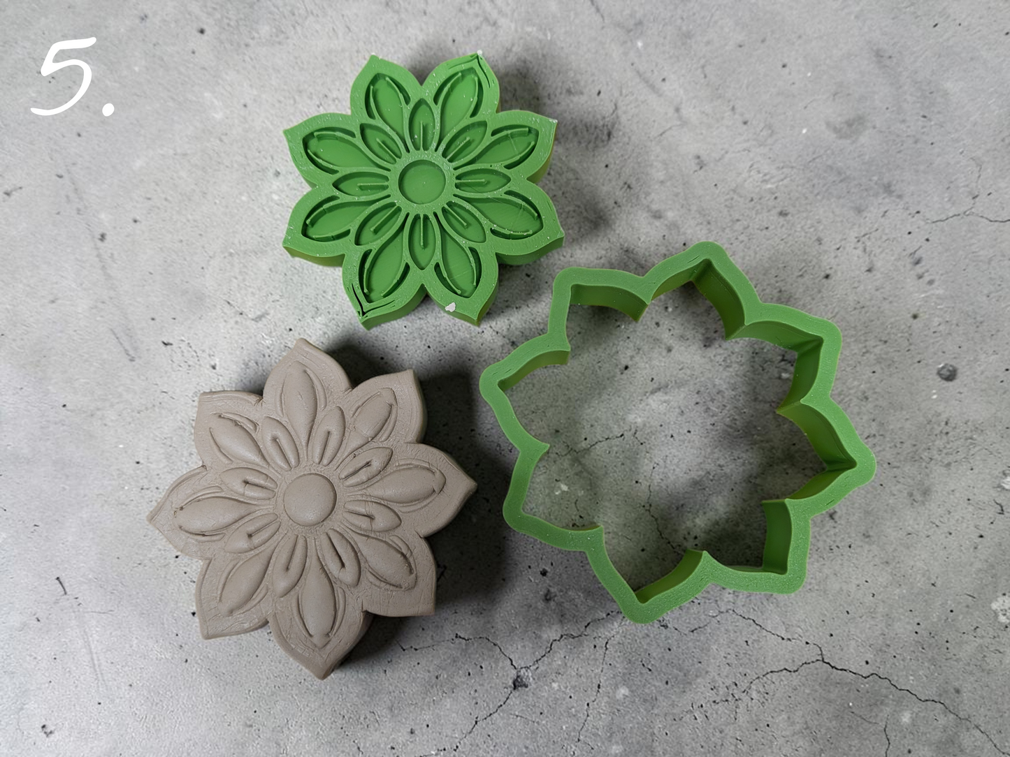 Mandala Clay Stamp Cutter
