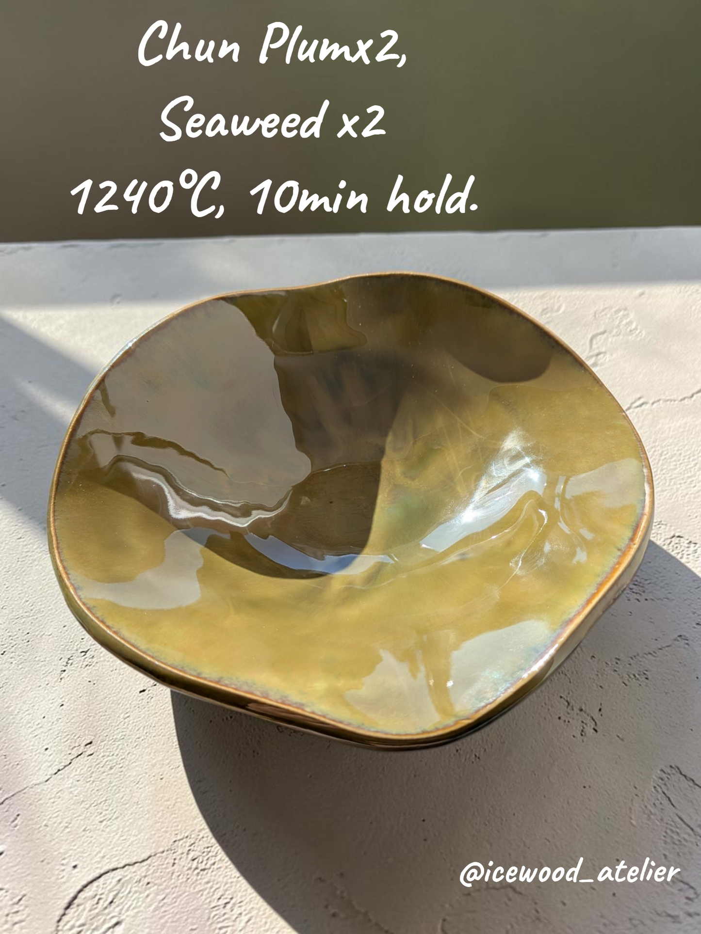 Potter's Choice: AMACO PC-42 Seaweed – Stoneware Glaze (Brush-on), 472 ml