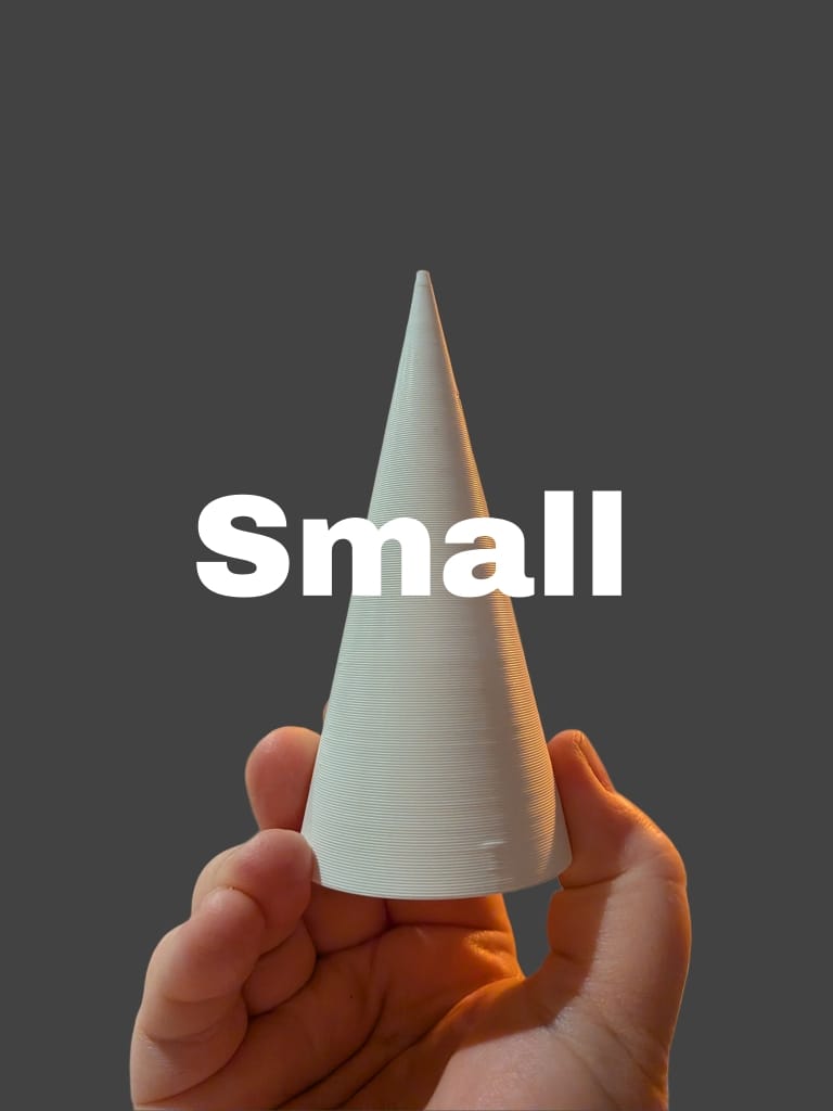 Cone mold - 3 sizes