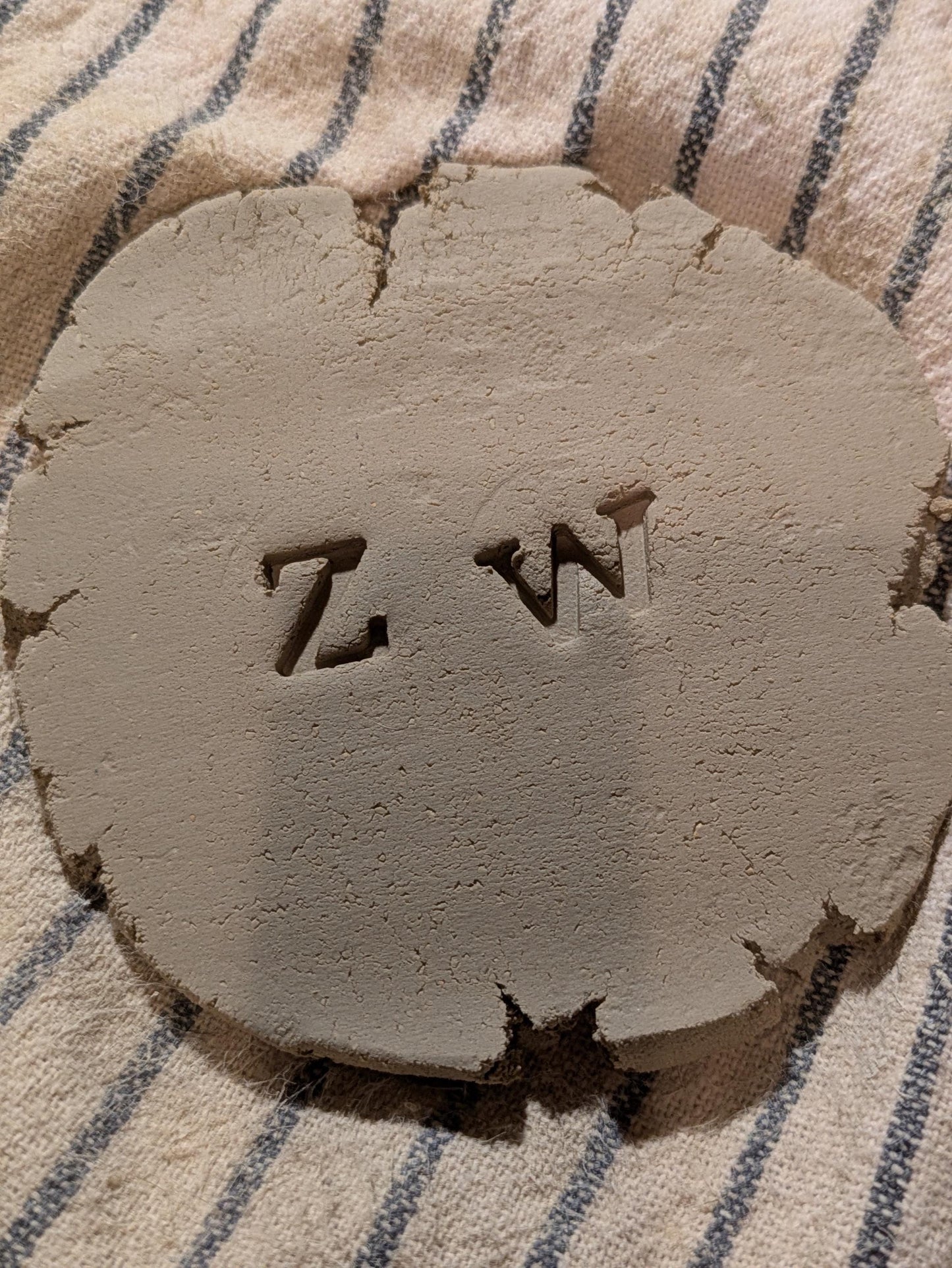 Skandinavian aakkoset setti | 3D-leimasimet savelle ja askarteluille