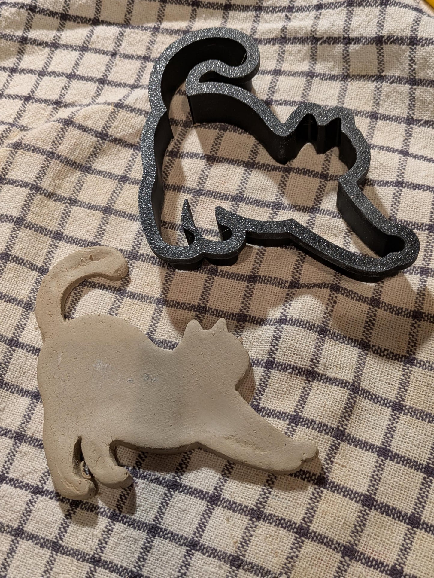 Eläinleikkurit - askartelutarvikkeet, kissan muotoinen leikkuri, suomenlapinkoiran leikkuri, 3D-painetut savityökalut