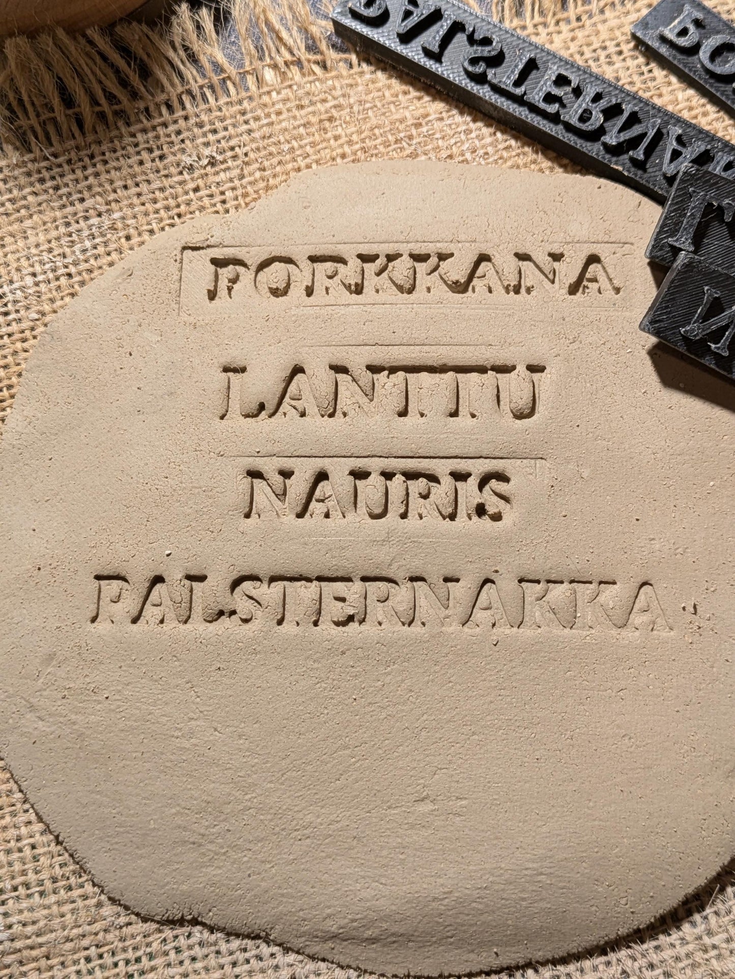 Juureksien leimasinsarja – 3D-tulostettu savileimasarja keramiikkaa ja askarteluja varten