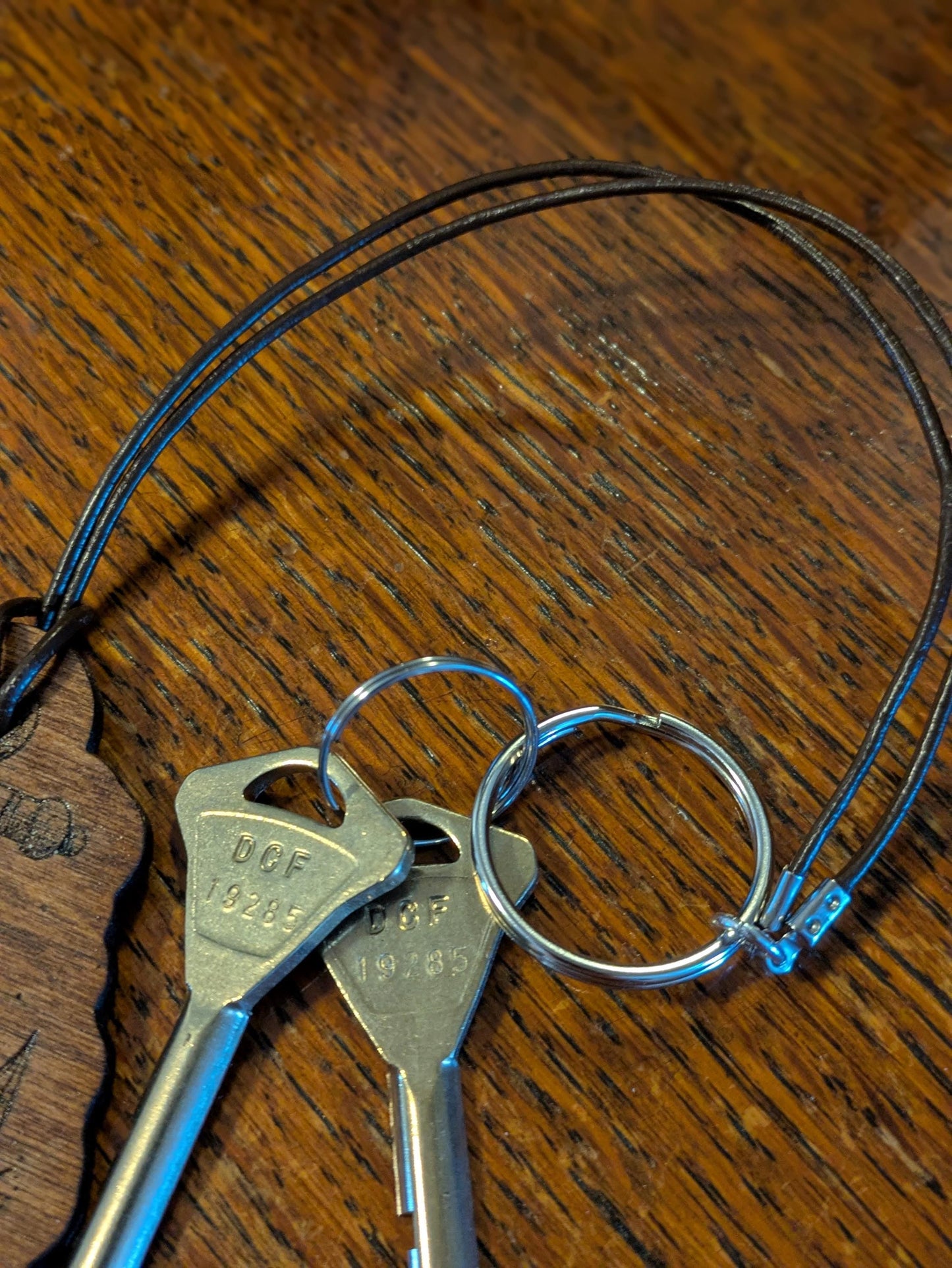 Wooden Anchor Keychain | Nautical Keyring | Laser Engraved Wood Accessory | Sailor Gift