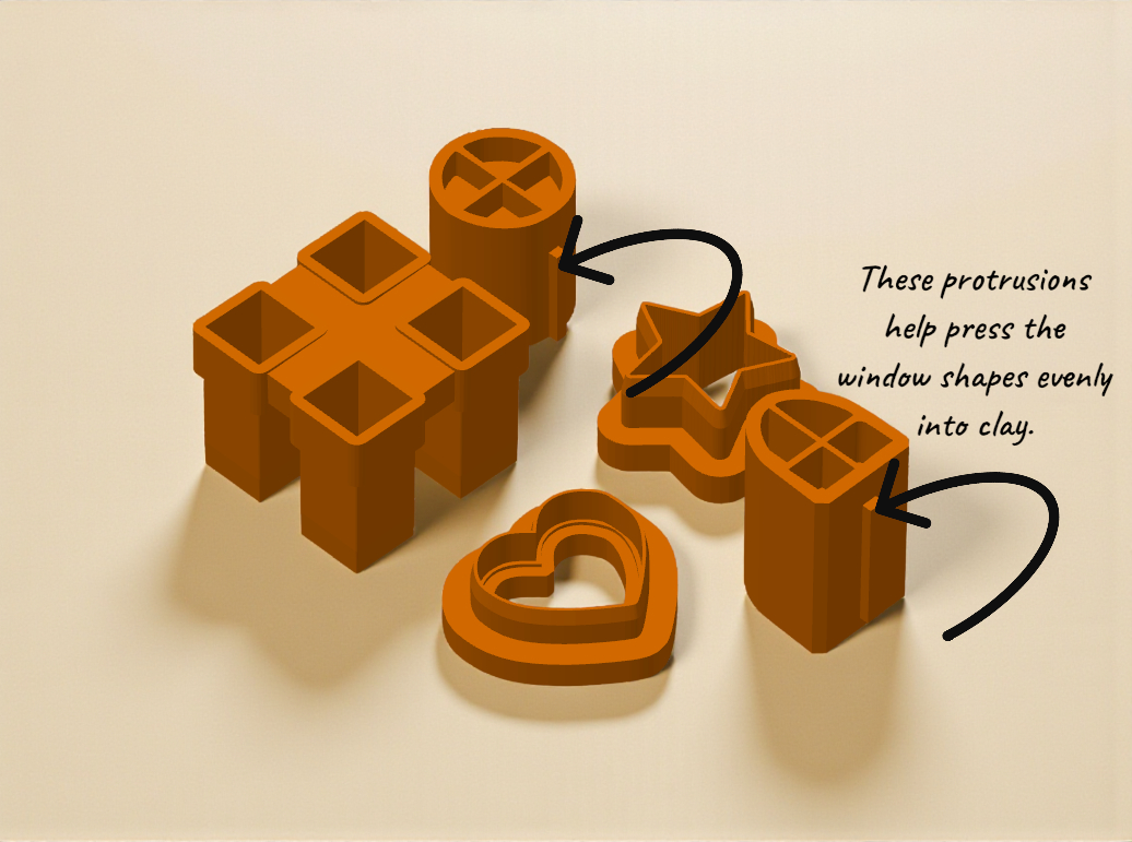 Taloleikkurit – iso, pieni ja koristelusetti