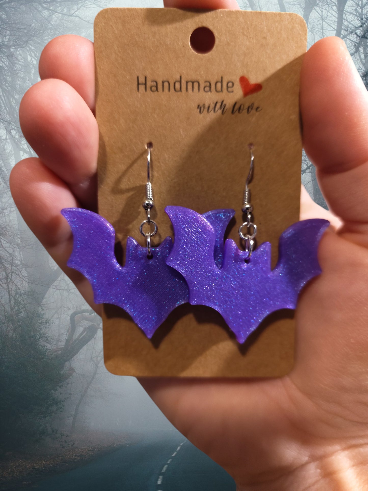 Halloween-korvakorut – Kissa, pentagrammi, hämähäkki, hämähäkinverkko, lepakko tai kurpitsa!