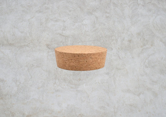 Kartiomainen korkkikansi / korkkitulppa - pyöristetyt reunat