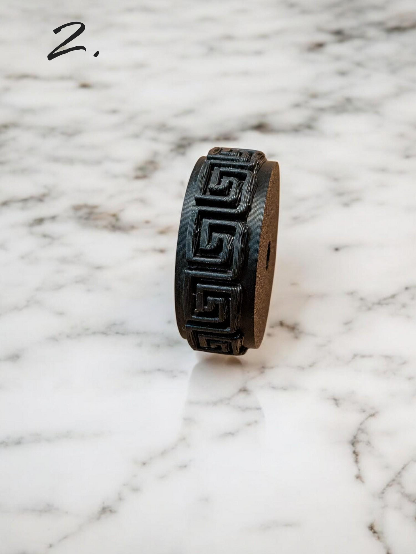 Greek Border Texture Roller for Clay – 3D Printed Pattern Wheel for Pottery Decoration | Multiple designs