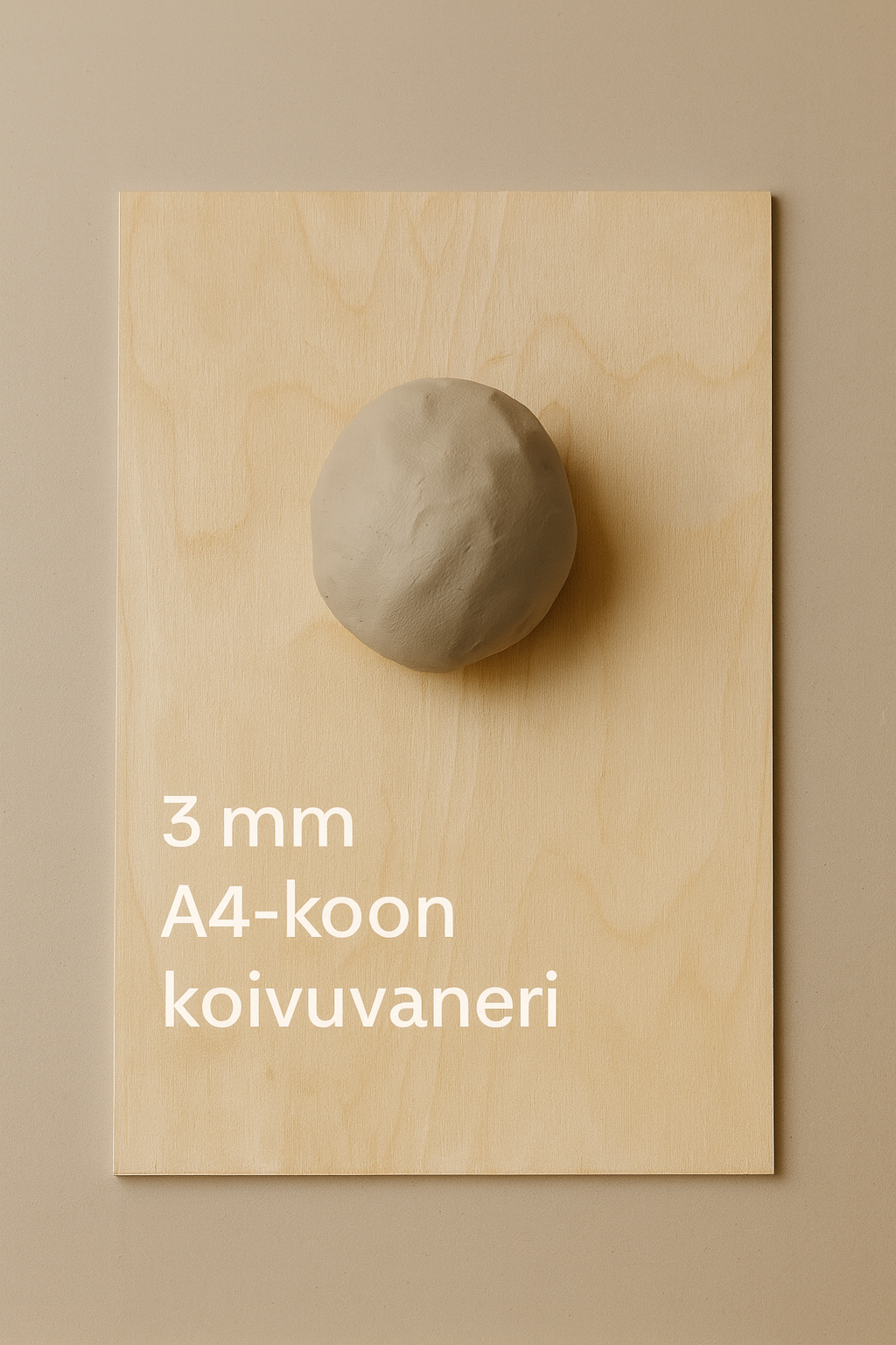 A4-koivuvaneri savitöiden alustaksi