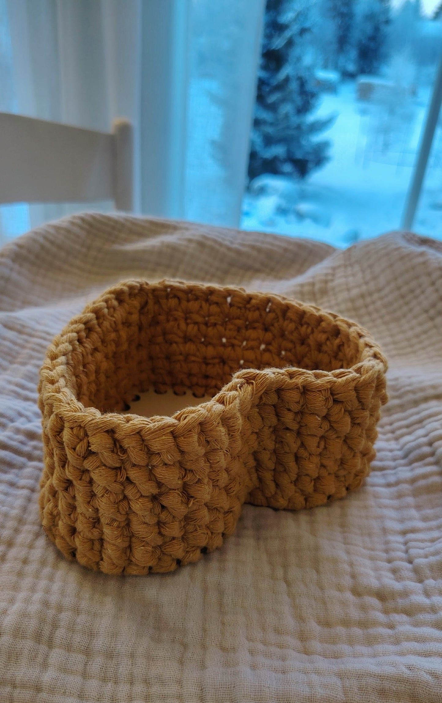 Sydämen muotoinen Virkkauspohja Suomalaisesta Koivuvanerista