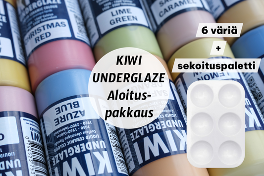 KIWI Underglaze Aloituspakkaus