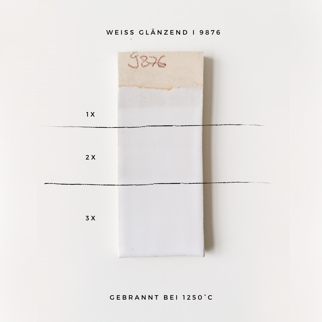 *High-fire* 9876 White Glossy Stoneware Glaze – BOTZ 200 ml