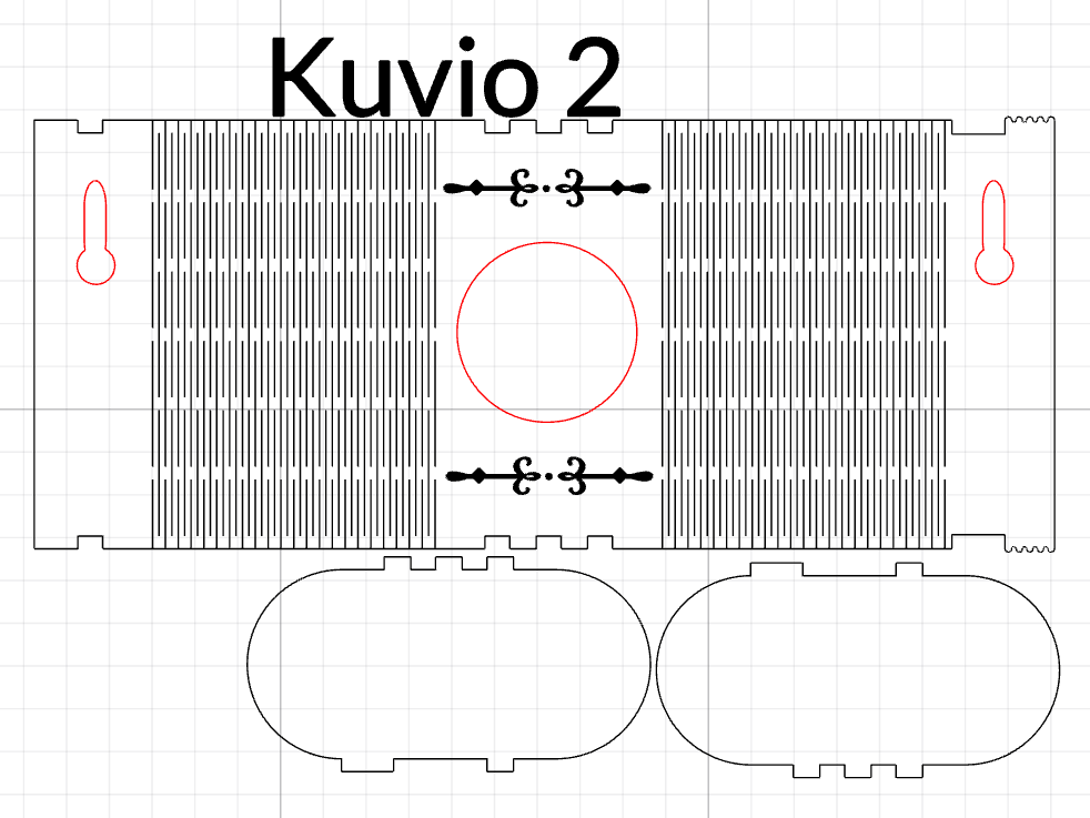 Kajo Boxi – Kaunis puinen kotelo lämpö- ja kosteusmittarille (sis. mittarin!)