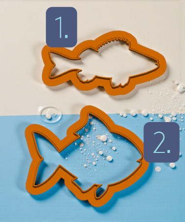 Fish Cutters - Different designs and sizes