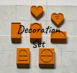 House Shape Clay Cutter Set – 5 Sizes | 3D Printed PLA