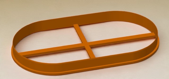 Oval Clay Cutter – Many Sizes, 25–250 mm