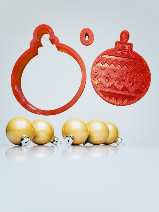 🎄 Joulupallo-setti – leikkuri + stamp