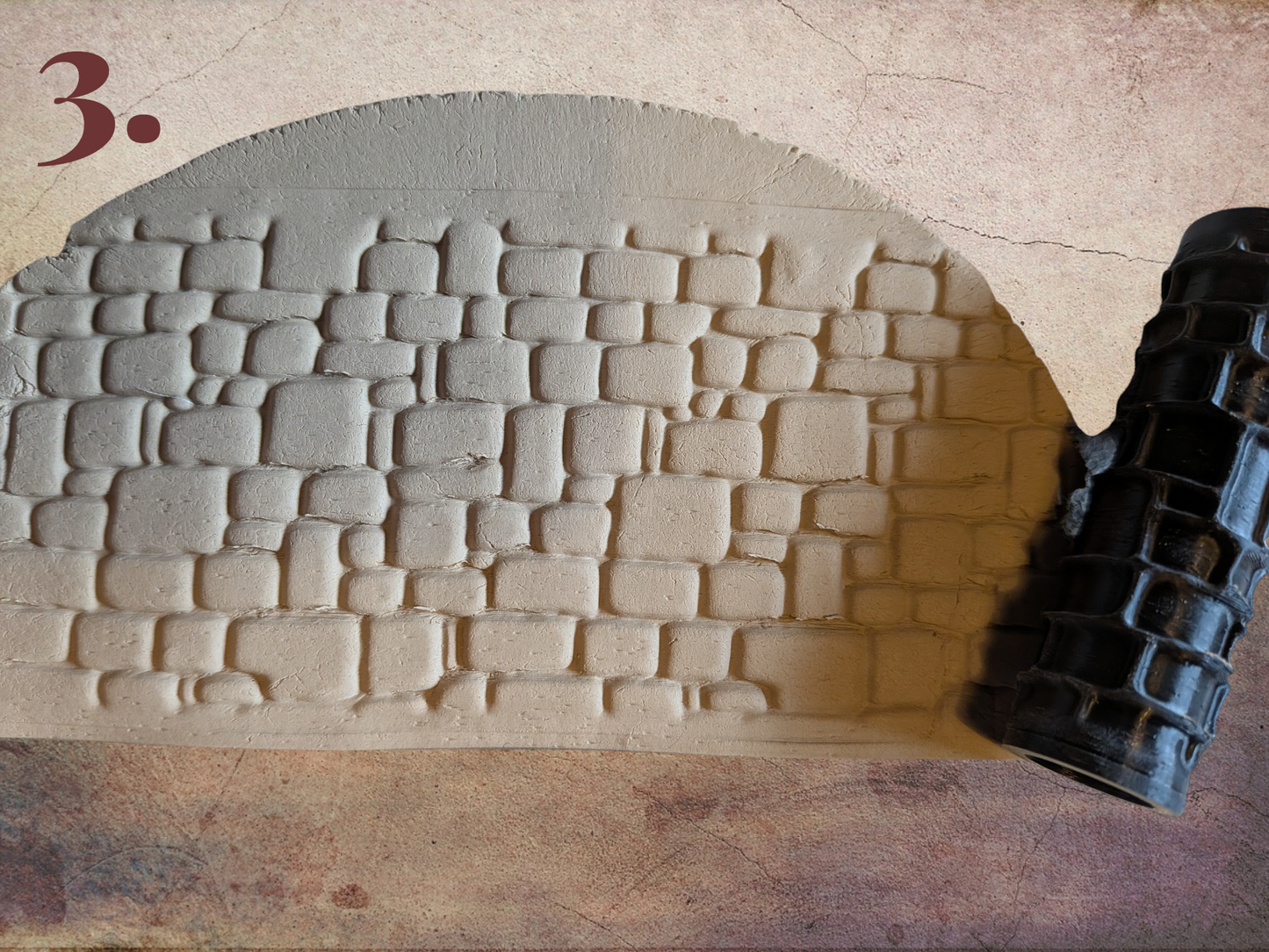 Kuviokaulin – kivikatu ja seinäkuviot