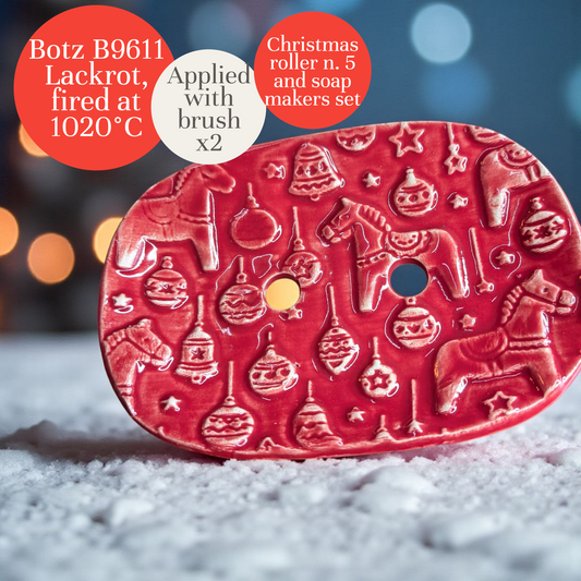 Christmas rollers - Clay and Polymer clay tools