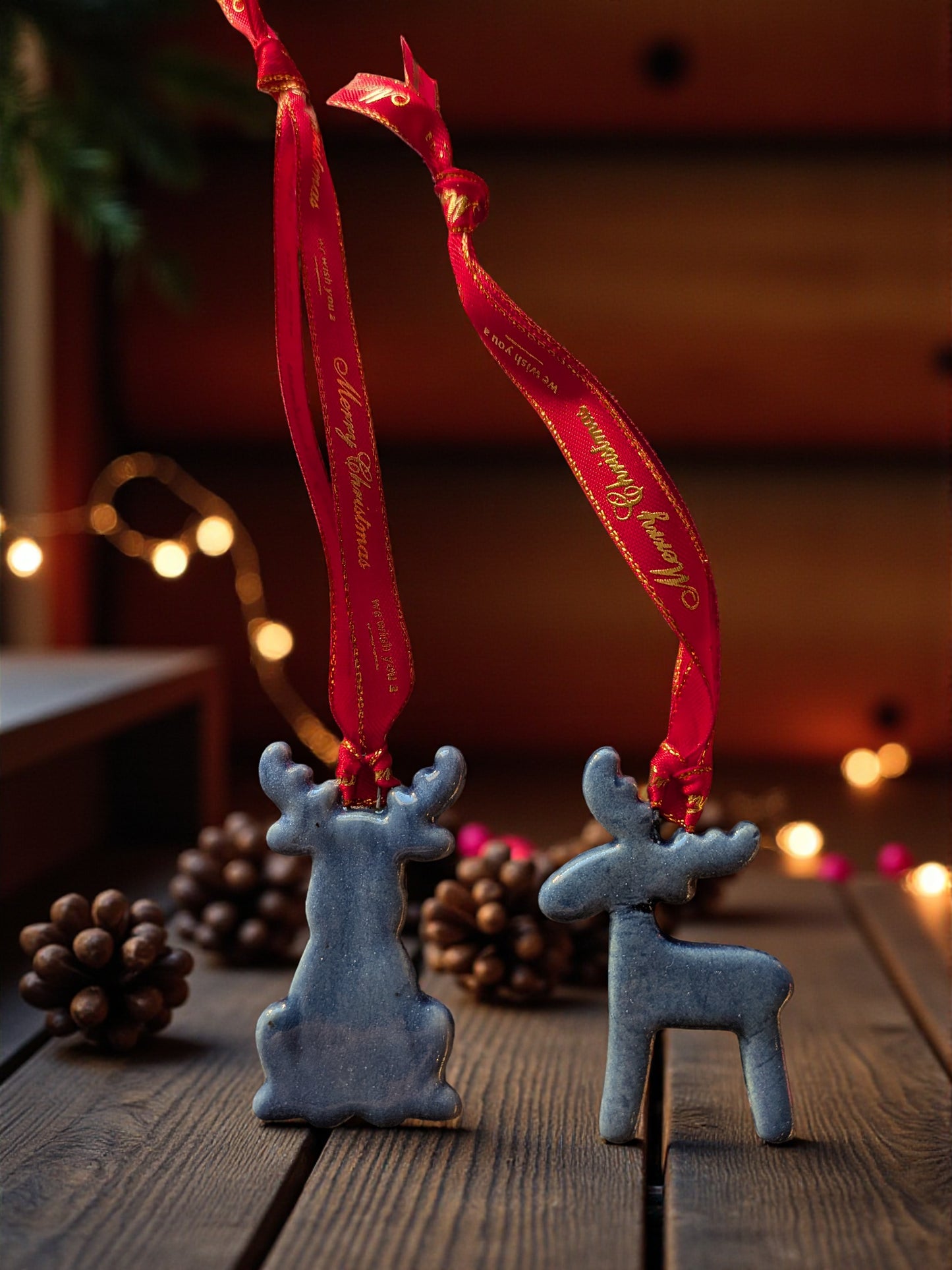 Sininen porokoriste setti – käsintehty