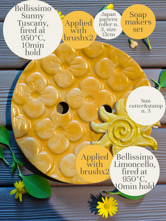 *Laajapolttoinen* Bellissimo Limoncello lasite