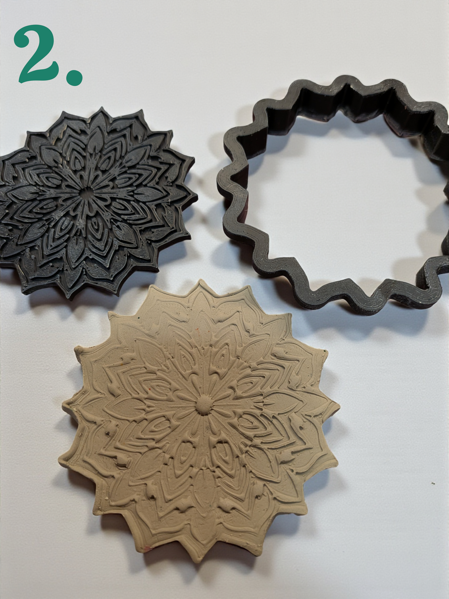 Mandala Clay Stamp Cutter