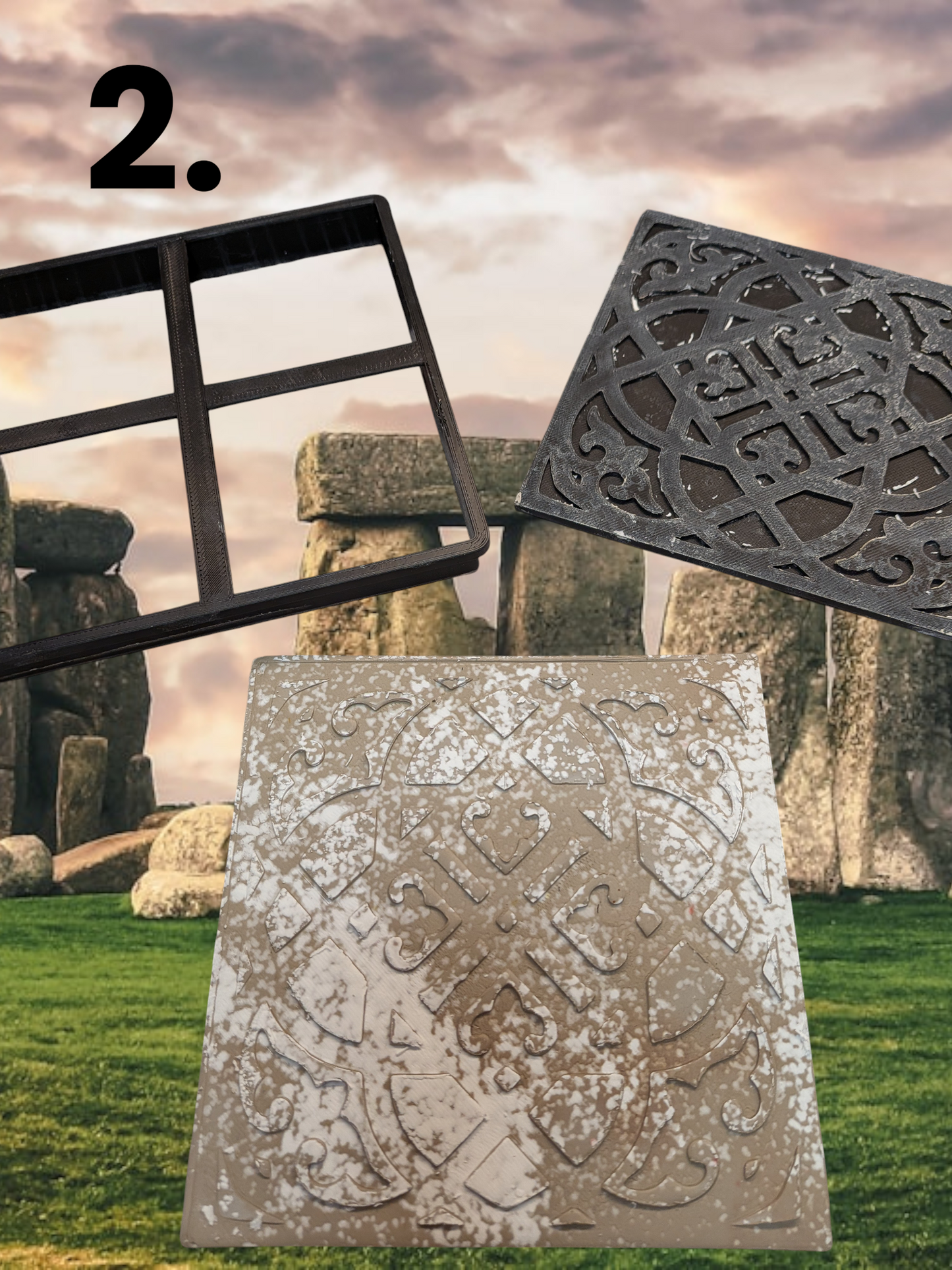 Celtic-inspired stamp and cutter set