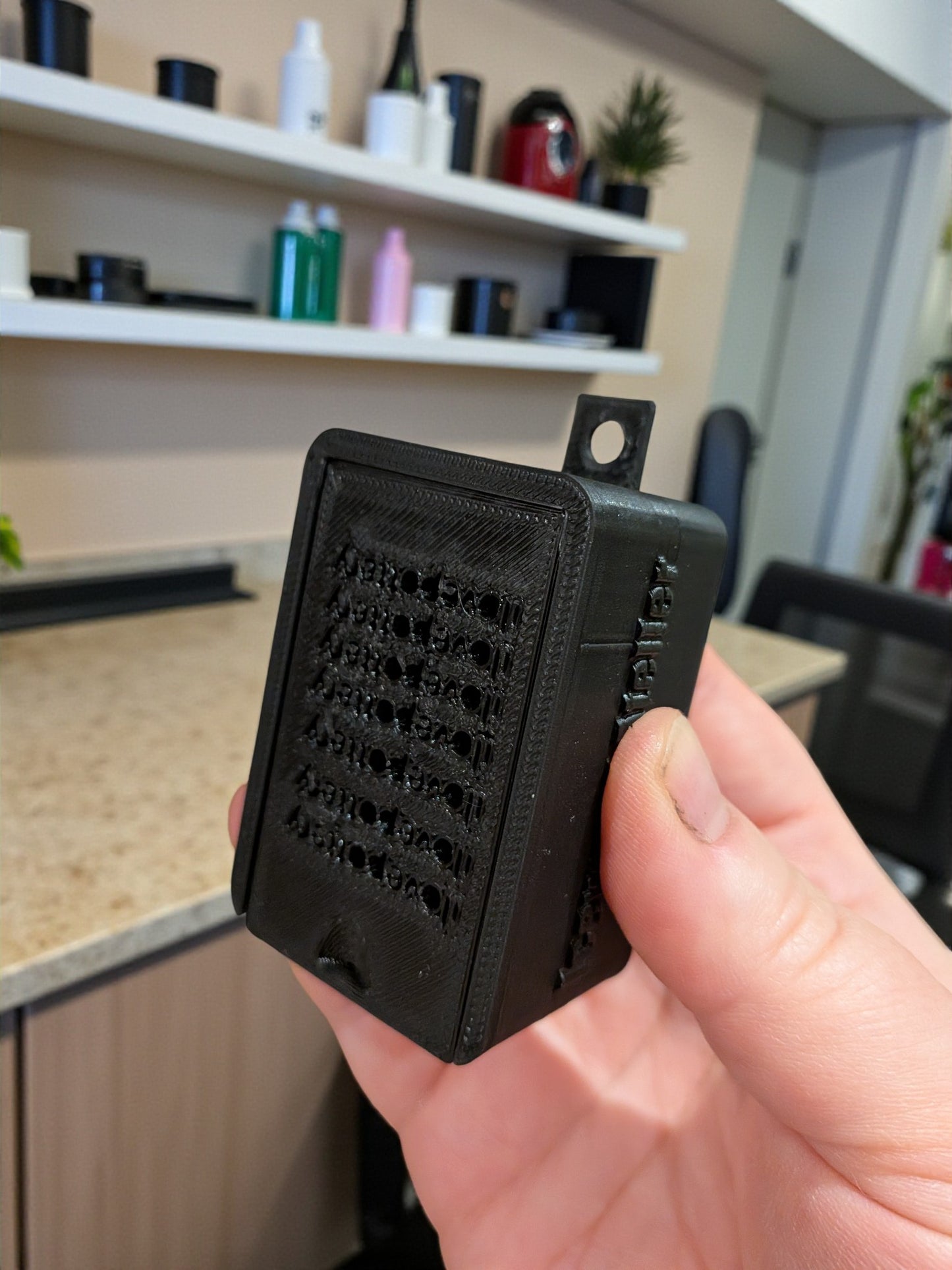 “I love pottery” -maissijauho laatikko liukukannella