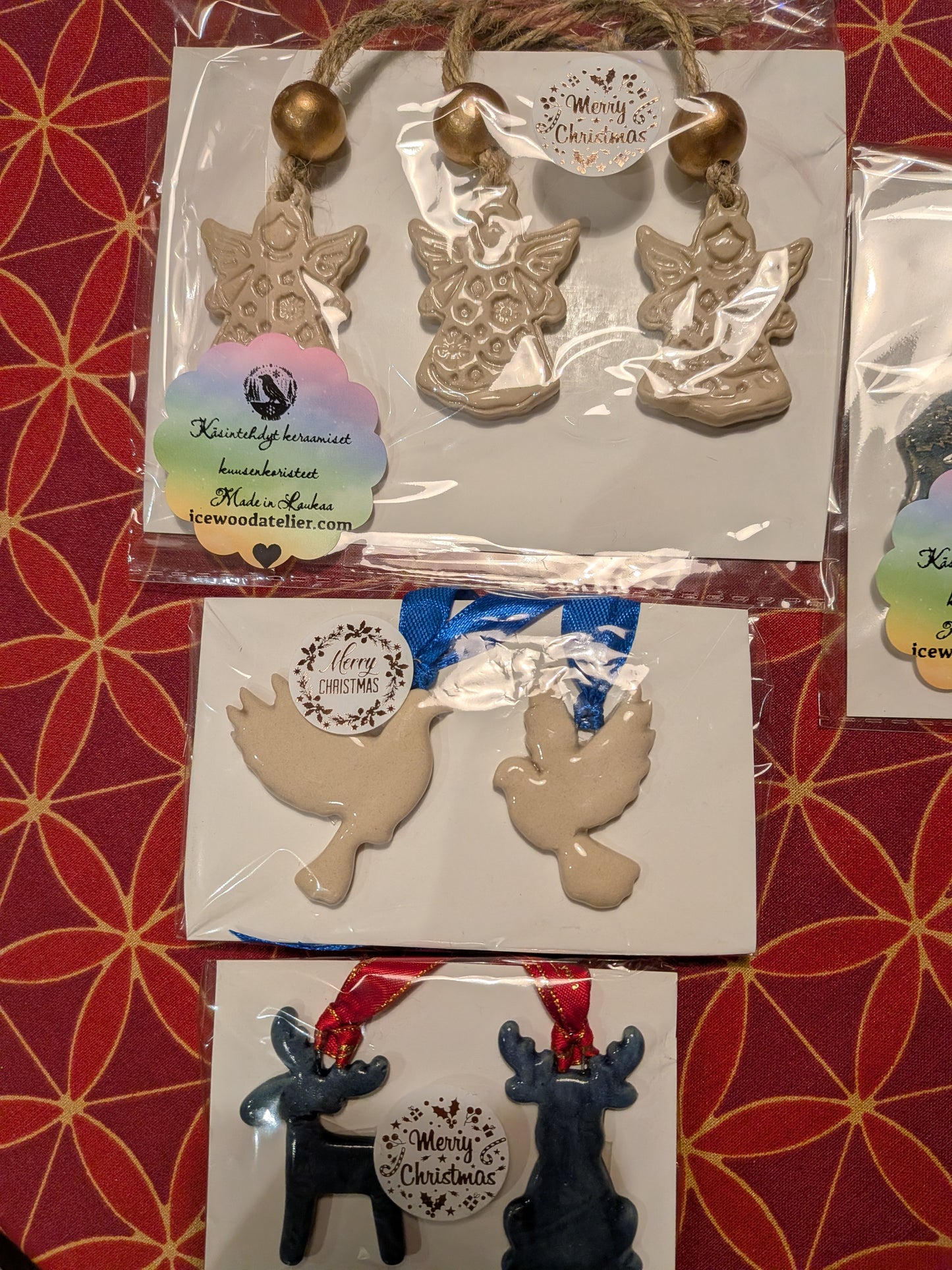 Pienet joulukoristeet, useita malleja / Mia Auer