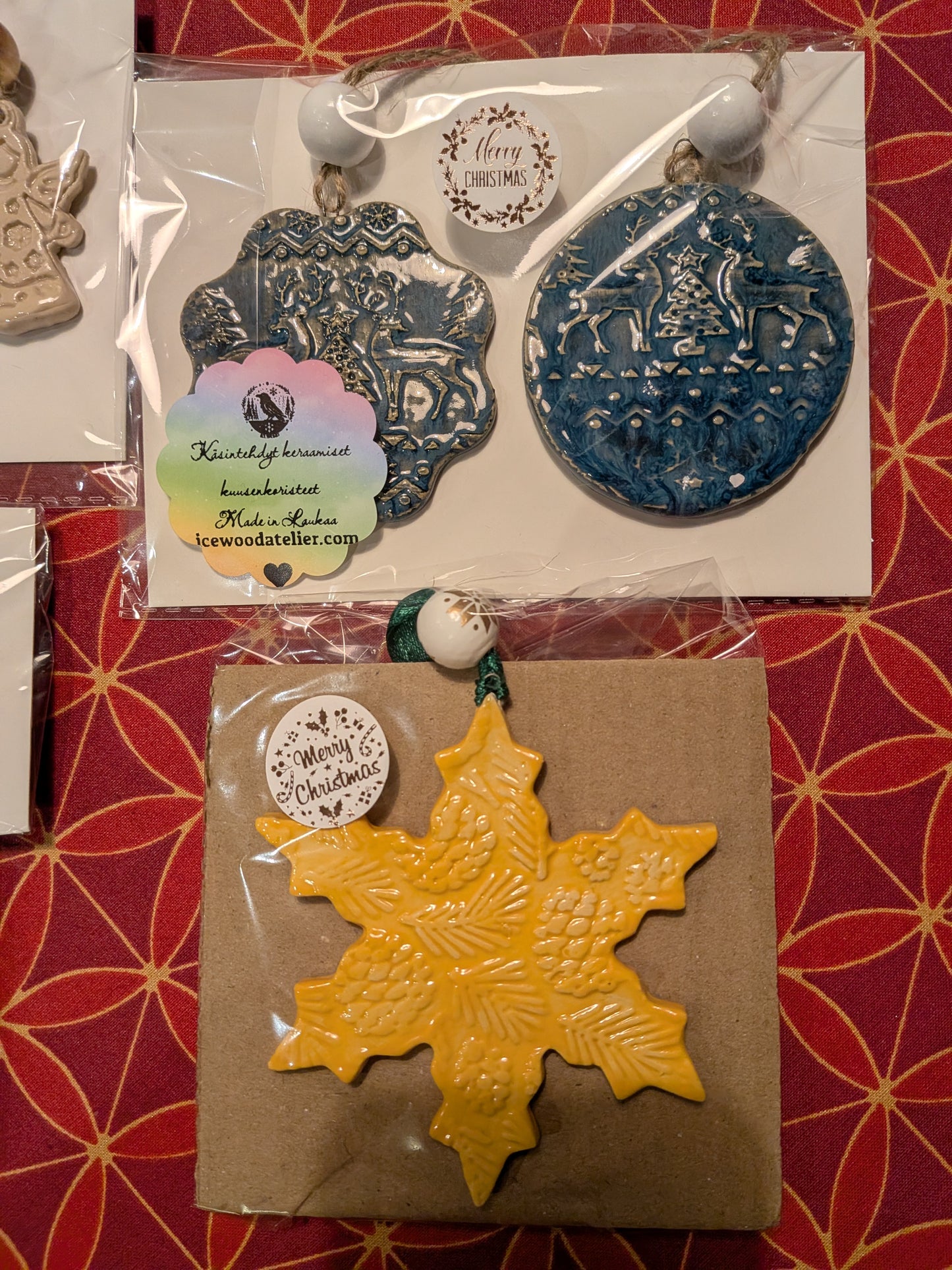 Pienet joulukoristeet, useita malleja / Mia Auer